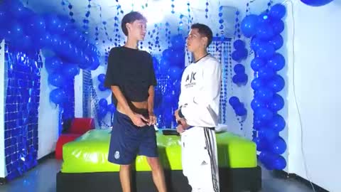 Snapshot of icevermilk chatting on December 2024 06:25:01 PM THOMAS AND DAMIAND online show from December 2024 06:25:01 PM
