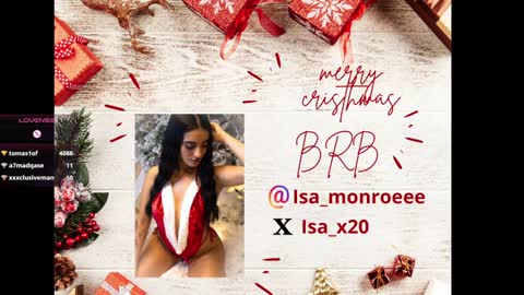 Snapshot of isamonroee chatting on December 2024 12:37:02 AM Isa Monroee online show from December 2024 12:37:02 AM