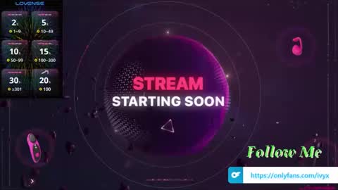 Ivy Nyxx online show from January 2025 09:37:01 PM