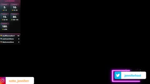 Snapshot of jennifer_scot chatting on November 2025 04:53:02 PM JENNIFER online show from November 2025 04:53:02 PM