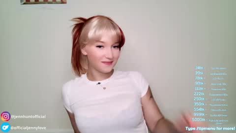 Snapshot of jenniferwhoreance chatting on February 2025 05:15:01 PM Jenn Hunt FYI spit on tits price change not denoted in menu images see tipmenu online show from February 2025 05:15:01 PM