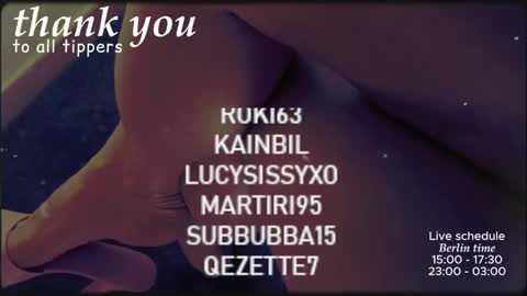 Jenny online show from May 2026 12:51:01 AM