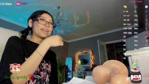 Snapshot of jinny_gold chatting on January 2025 10:11:02 AM MY NEW INSTA jinny goldy online show from January 2025 10:11:02 AM