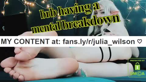 Snapshot of julia_wilson chatting on January 2025 06:24:02 PM ALL MY CONTENT at online show from January 2025 06:24:02 PM