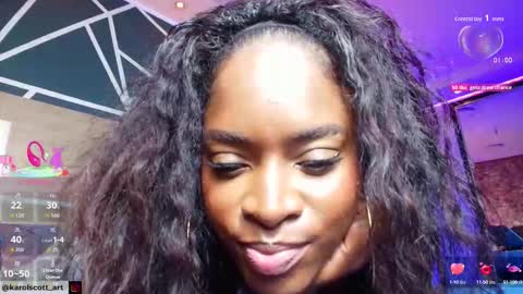 KAROL SCOTT online show from October 2025 09:54:02 PM