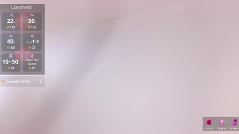 Snapshot of kenziesharik chatting on January 2025 12:32:02 AM Kenzie online show from January 2025 12:32:02 AM