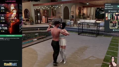 Kmille3DX online show from April 2026 01:17:02 AM