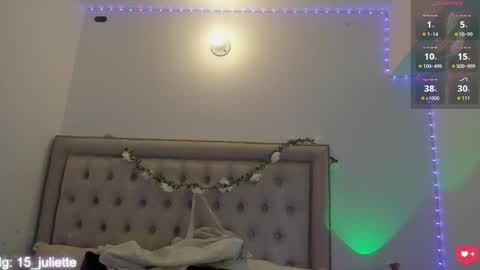 Juliette online show from April 2026 08:00:02 PM