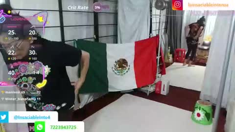 lainsaciableintensa online show from October 2025 11:28:02 PM