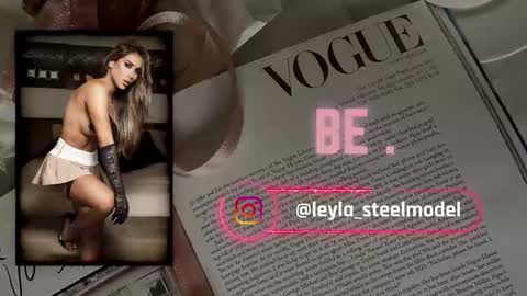 Snapshot of leyla_steel chatting on December 2024 04:28:01 PM INSTA leylasteel model online show from December 2024 04:28:01 PM