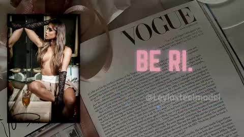 Snapshot of leyla_steel chatting on February 2025 11:20:02 AM INSTA leylasteel model online show from February 2025 11:20:02 AM