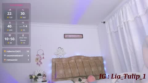 Snapshot of lia_tulip chatting on September 2025 02:29:02 PM lia sandoval online show from September 2025 02:29:02 PM
