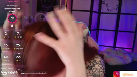 Lilith online show from November 2025 06:19:02 PM