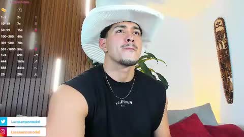 Snapshot of lucasanto_ chatting on July 2026 04:52:02 AM LUCA SANTOS online show from July 2026 04:52:02 AM