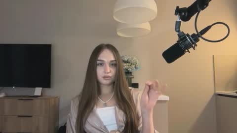 Snapshot of lucinabreske chatting on October 2025 02:51:02 PM Hello My name is May im new model here and little but shy but curious. online show from October 2025 02:51:02 PM