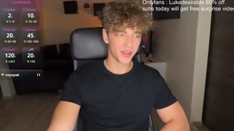 lukedesirable online show from July 2026 07:10:02 PM
