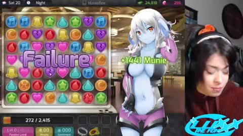 LuxxxTheFox online show from January 2025 09:23:01 AM