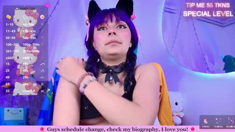 Snapshot of marcy_neko chatting on January 2025 06:14:01 PM Marceline online show from January 2025 06:14:01 PM