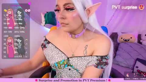Snapshot of marcy_neko chatting on February 2025 05:07:02 PM Marceline online show from February 2025 05:07:02 PM