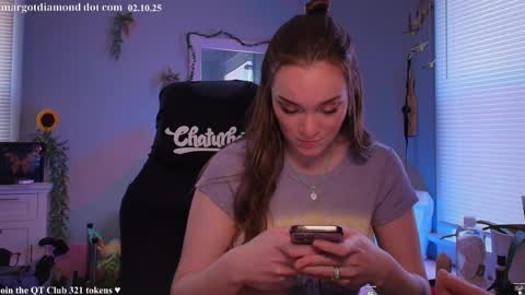 Snapshot of margotdiamond chatting on February 2025 06:13:02 PM online show from February 2025 06:13:02 PM