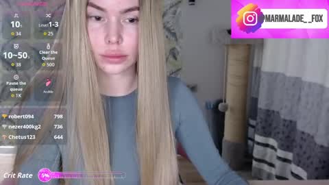 Marmalade Fox online show from April 2026 02:47:02 PM