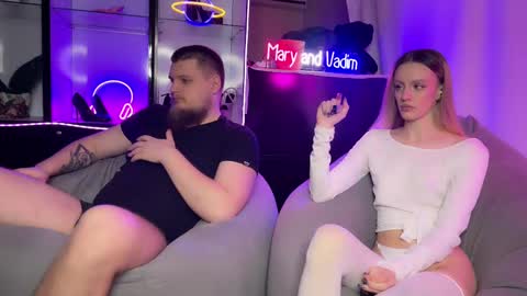 Snapshot of mary_and_vadim chatting on March 2025 09:09:02 PM Maria and Vadim online show from March 2025 09:09:02 PM