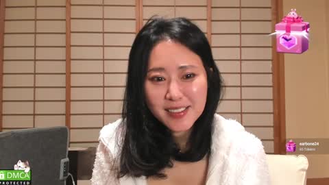 Snapshot of maybenanako chatting on January 2025 06:07:01 AM Nanako online show from January 2025 06:07:01 AM