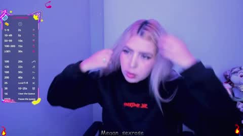 Megan rose online show from April 2026 03:50:02 AM