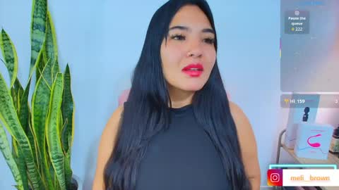 Snapshot of meli__brown chatting on April 2026 08:28:02 PM Independent model online show from April 2026 08:28:02 PM