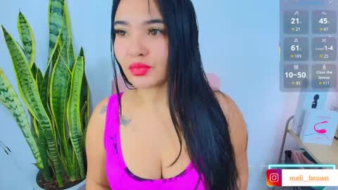 Snapshot of meli__brown chatting on May 2026 08:24:01 PM Independent model online show from May 2026 08:24:01 PM