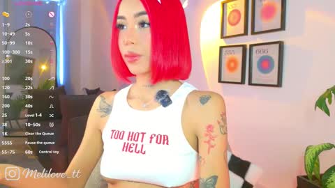 Melissa online show from March 2026 09:43:01 PM