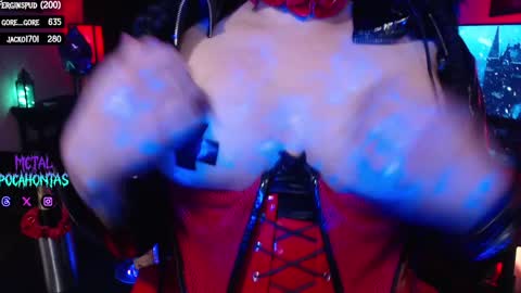 MetalPocahotass online show from January 2025 06:15:02 AM