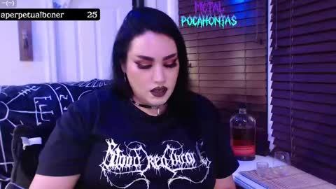 MetalPocahotass online show from September 2025 11:18:01 PM