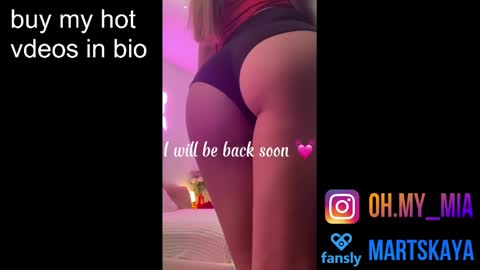 Snapshot of mia4sin chatting on February 2025 05:05:02 AM Mia Martskaya online show from February 2025 05:05:02 AM