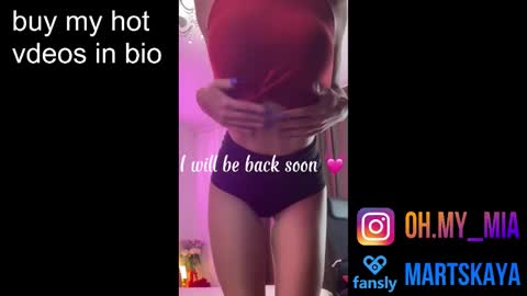 Mia Martskaya online show from October 2025 09:50:02 AM