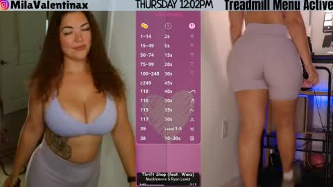 Snapshot of milavalentinax chatting on June 2026 04:02:02 PM Mila Valentina online show from June 2026 04:02:02 PM