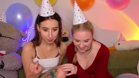 MilaBlack and  StacyBlonde Today unboxing Lovens OMG online show from January 2026 08:10:02 PM