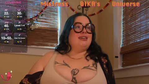 Snapshot of missbika chatting on March 2025 11:26:01 PM Miss Bika online show from March 2025 11:26:01 PM