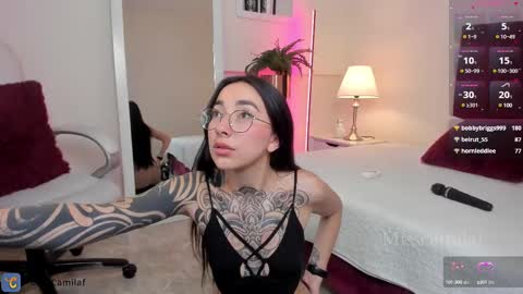 Snapshot of misscamilaf chatting on February 2025 06:40:01 AM Camila Flores online show from February 2025 06:40:01 AM