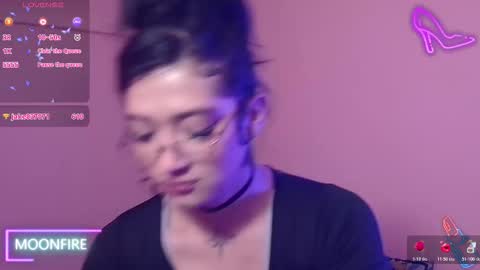 Snapshot of moonfiredance chatting on November 2025 10:47:02 AM Nicky online show from November 2025 10:47:02 AM