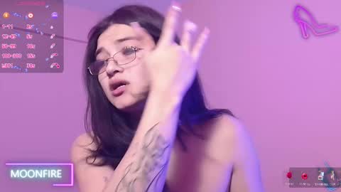 Snapshot of moonfiredance chatting on November 2025 04:24:02 AM Nicky online show from November 2025 04:24:02 AM