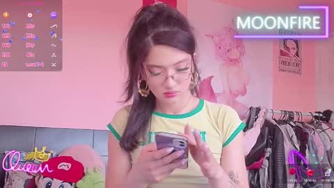 Snapshot of moonfiredance chatting on January 2026 06:42:02 PM Nicky online show from January 2026 06:42:02 PM