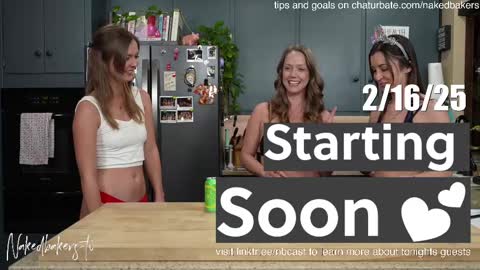 Snapshot of nakedbakers chatting on February 2025 03:04:01 AM Naked Bakers online show from February 2025 03:04:01 AM