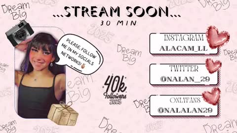 Onlyf4s nalalan29 online show from January 2025 06:10:01 AM