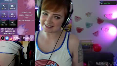 Nel Parker online show from April 2026 11:02:01 PM