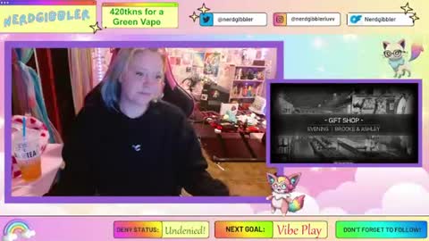 Snapshot of nerdgibbler chatting on July 2026 03:22:02 AM NerdGibbler online show from July 2026 03:22:02 AM