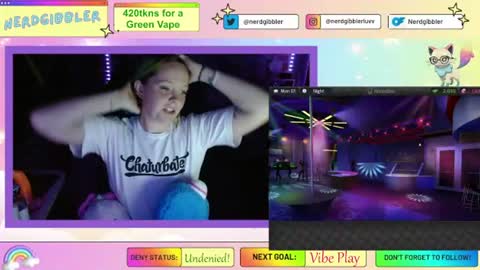 Snapshot of nerdgibbler chatting on July 2026 02:05:02 AM NerdGibbler online show from July 2026 02:05:02 AM