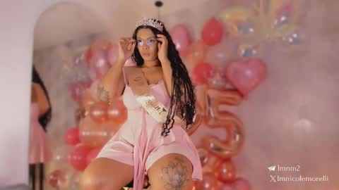 Snapshot of nicolemorelli2 chatting on March 2026 12:56:01 PM Andrea give it a thumbs up please its important online show from March 2026 12:56:01 PM