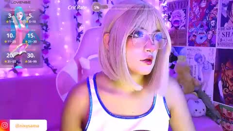 Snapshot of nixy_sama chatting on February 2025 12:33:01 PM Nixy Sama online show from February 2025 12:33:01 PM