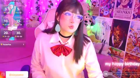 Snapshot of nixy_sama chatting on February 2025 09:14:02 PM Nixy Sama online show from February 2025 09:14:02 PM